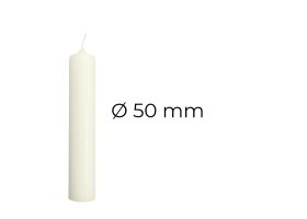 Altarkerzen 10% BW-Anteil Ø 50 mm