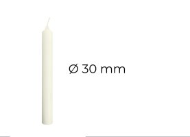 Altarkerzen 10% BW-Anteil Ø 30 mm
