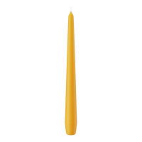 Spitzkerzen Gelb 250 x Ø 25 mm, 12 Stück