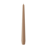 Spitzkerzen Caramel 250 x Ø 25 mm, 12 Stück