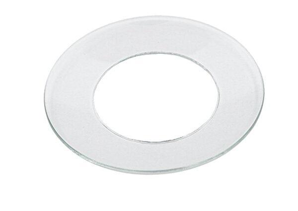 Kerzen Tropfenfänger aus Glas für Kerzen bis Ø 50 mm
