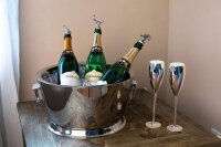Champagner-/Flaschenkühler mit Henkeln Hochglanz (H)...