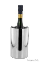 Wein-/Sekt Flaschenkühler Hochglanz poliert (H) 20 x...