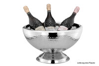 Champagner-/Flaschenkühler Hammerschlag-Optik (H)...
