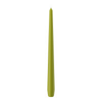 Spitzkerzen Grün 300 x Ø 25 mm, 12 Stück