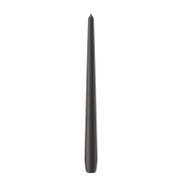 Spitzkerzen Grau 300 x Ø 25 mm, 12 Stück