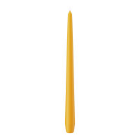 Spitzkerzen Gelb 300 x Ø 25 mm, 12 Stück