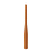 Spitzkerzen Cognac 300 x Ø 25 mm, 12 Stück