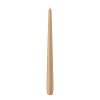 Spitzkerzen Sand 300 x Ø 25 mm, 12 Stück