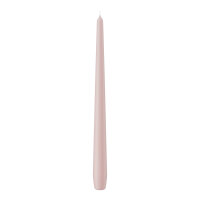 Spitzkerzen Rosé 300 x Ø 25 mm, 12 Stück