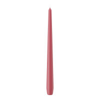 Spitzkerzen Erdbeerrosa 300 x Ø 25 mm, 12 Stück