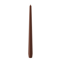 Spitzkerzen Kastanie Braun 300 x Ø 25 mm, 12...