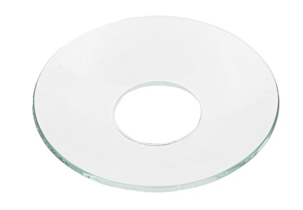 Kerzen Tropfenfänger aus Glas für Kerzen bis Ø 35 mm