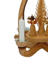 Glas-Kerzenmanschette (Außen 40 mm, Innen 13 mm) für Pyramidenkerzen