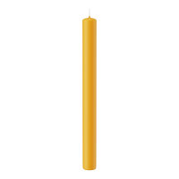 Stabkerzen Gelb 250 x Ø 22 mm, 10 Stück