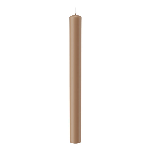Stabkerzen Caramel 250 x Ø 22 mm, 10 Stück