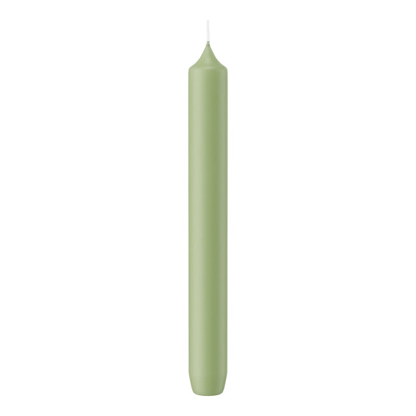 Leuchterkerzen Pastell Grün Aloe Vera 185 x Ø 21 mm, 50 Stück