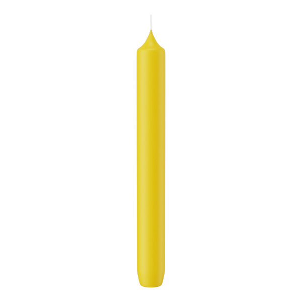 Leuchterkerzen Dotter Gelb 185 x Ø 21 mm, 10 Stück