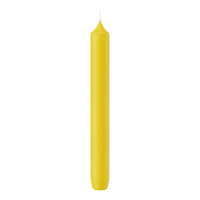 Leuchterkerzen Dotter Gelb 185 x Ø 21 mm, 10...