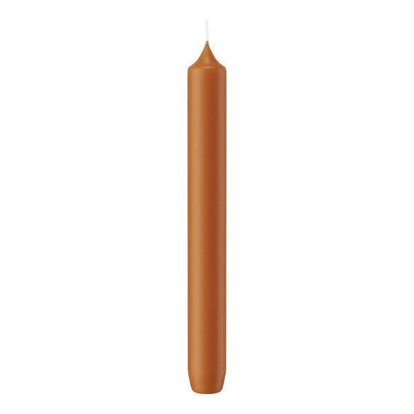Leuchterkerzen Cognac 185 x Ø 21 mm, 10 Stück