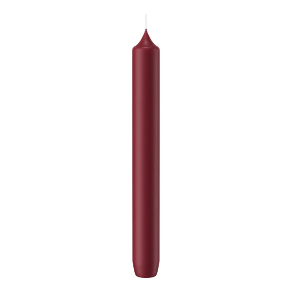 Leuchterkerzen Bordeaux 185 x Ø 21 mm, 10 Stück