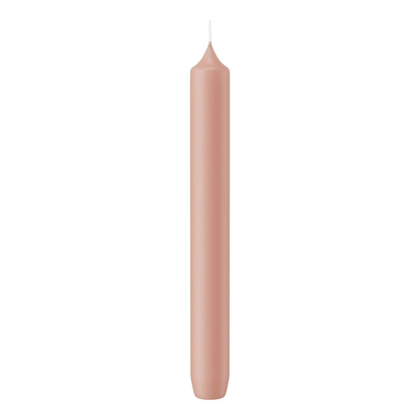 Leuchterkerzen Lachs 185 x Ø 21 mm, 10 Stück