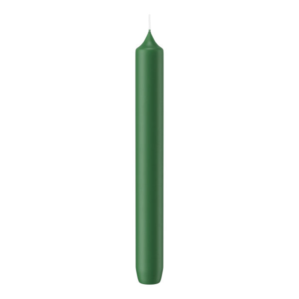 Leuchterkerzen Tannengrün 185 x Ø 21 mm, 10 Stück