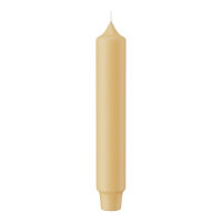 Punchkerzen Champagner 164 x Ø 28 mm, 8 Stück