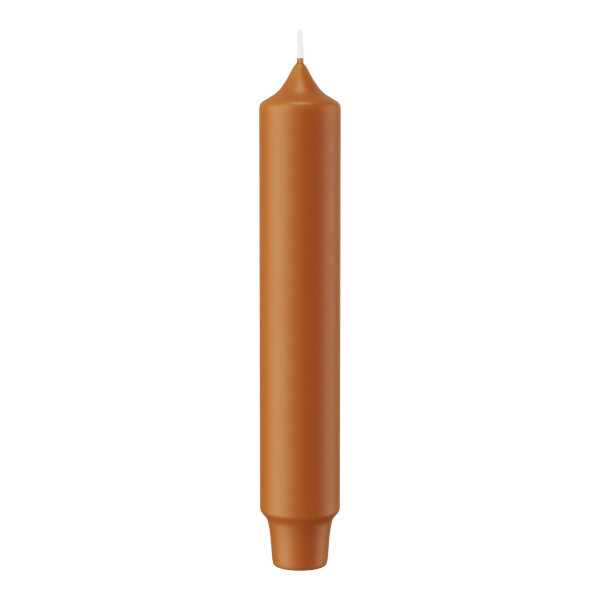 Punchkerzen Cognac 164 x Ø 28 mm, 8 Stück