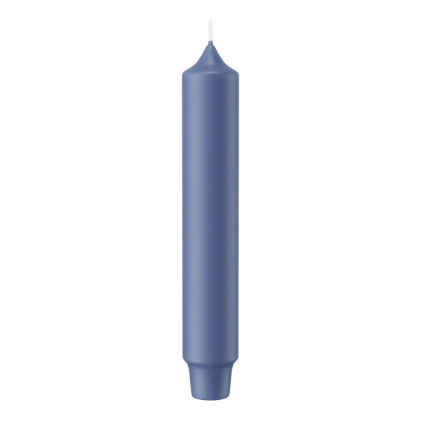 Punchkerzen Grau-Blau 164 x Ø 28 mm, 8 Stück