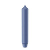 Punchkerzen Grau-Blau 164 x Ø 28 mm, 8 Stück