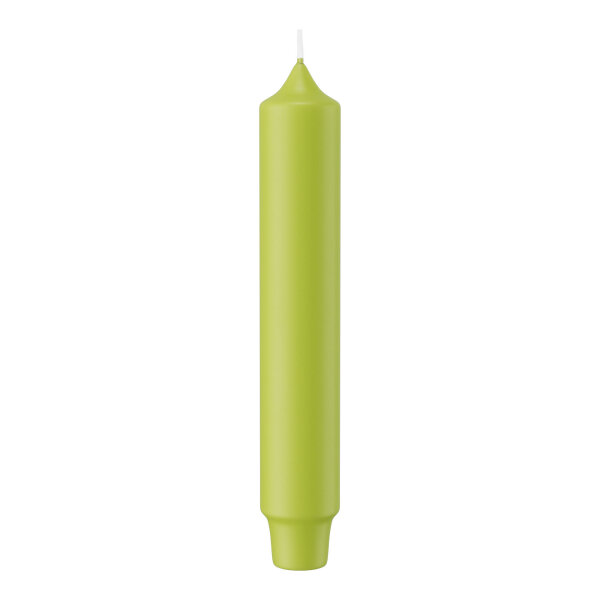 Punchkerzen Apfelgrün 164 x Ø 28 mm, 8 Stück