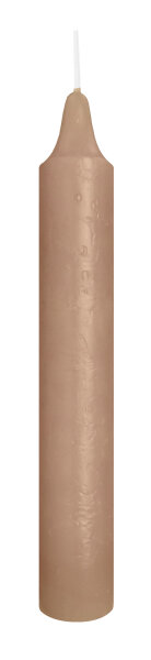 Wiedemann Marble Leuchterkerzen durchgefärbt Cashmere 150 x 22 mm, 20er Set