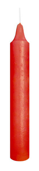 Wiedemann Marble Leuchterkerzen durchgefärbt Rubin Rot 150 x 22 mm, 20er Set
