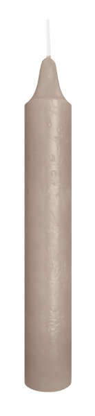Wiedemann Marble Leuchterkerzen durchgefärbt Schlamm 150 x 22 mm, 20er Set