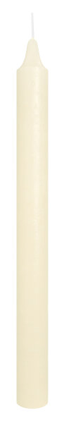 Wiedemann Marble Leuchterkerzen durchgefärbt Elfenbein 250 x 22 mm, 20er Set