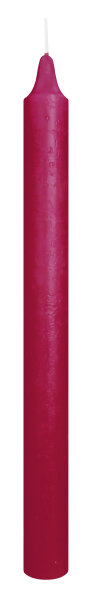 Wiedemann Marble Leuchterkerzen durchgefärbt Berry 250 x 22 mm, 20er Set