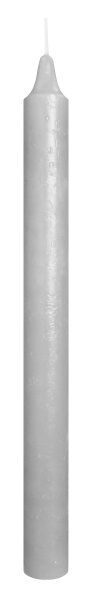 Wiedemann Marble Leuchterkerzen durchgefärbt Betongrau 250 x 22 mm, 20er Set