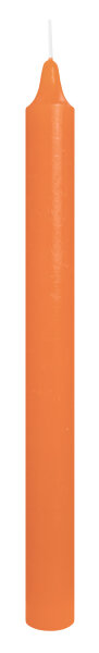 Wiedemann Marble Leuchterkerzen durchgefärbt Soft Orange 250 x 22 mm, 20er Set