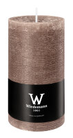 Durchgefärbte Stumpen Kerzen Cashmere 130 x Ø...