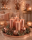 4er Set Adventskranzkerzen Rosegold | Wiedemann Kerzen