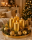 4er Set Adventskranzkerzen Gold | Wiedemann Kerzen