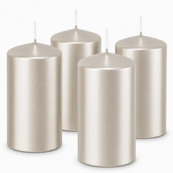 4er Set Adventskranzkerzen Perle | Wiedemann Kerzen #1