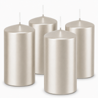 4er Set Adventskranzkerzen Perle | Wiedemann Kerzen #1