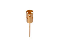 Kerzenstecker Sterne Gold 22 mm für Adventskranz...