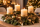 Kerzenstecker Gold 80 mm für Stumpen- & LED-Kerzen