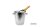 Wein-/Sekt Flaschenkühler Rautenmuster (H) 23 x (Ø) 22,5 cm