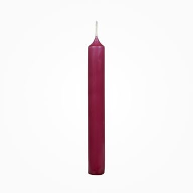 Premium Tafelkerzen Bordeaux 180 x Ø 20 mm, 30 Stück