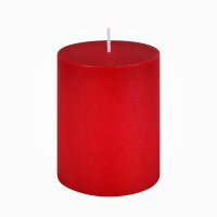 Scandic durchgefärbte Stumpenkerzen Antik-Rot 100 x...