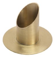 Kerzenhalter Messing Gold matt für Kerzen Ø...